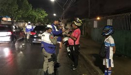 Dois condutores são presos por dirigir embriagados na parte alta de Maceió