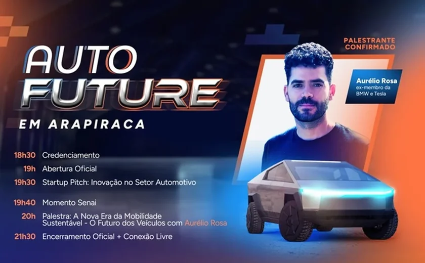 AUTO FUTURE: Venda de veículos elétricos cresce 152% em Alagoas