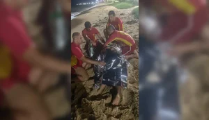 Jovem de 22 vítima de afogamento é salvo por guarda-vidas em Cruz das Almas