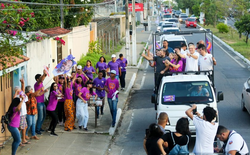 Parte alta de Maceió reforça campanha de Paulo Dantas