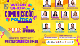 II edição do Workshop de Comunicação Política contará com palestra de uma das maiores referências do marketing político no Brasil