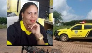 Colisão entre carro e moto deixa uma mulher morta na AL- 115 em Palmeira dos Índios