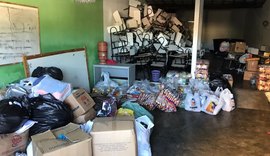 Policiais Civis de Alagoas e PRFs se unem em campanha às vítimas da enchente de Santana