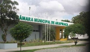 Virou rotina: vereadores faltam e segunda sessão do ano é adiada em Arapiraca