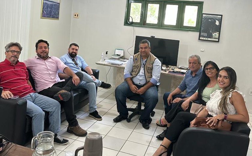 Superintendente do Ibama recebe Secretário de Estado do Transporte e Desenvolvimento Urbano para tratar da duplicação da AL-101 Norte