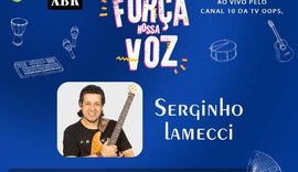 Serginho Lamecci promove live neste sábado (24), com sucessos da sua carreira