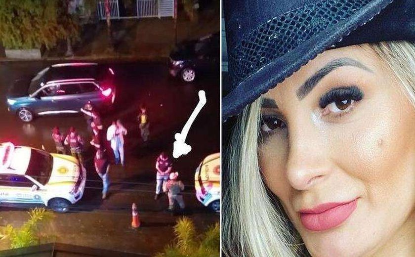 Ex-marido aparece com a polícia para retirar Andressa Urach de prostíbulo