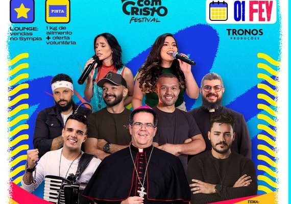 Ministério Tronos promove a 13ª edição do Luau com Cristo, em Maceió