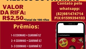 Após sofrer grave acidente de moto, vendedor de coxinhas faz campanha para pagar tratamento médico