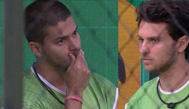 'BBB22': Primeira dupla eliminada na Prova do Líder, Lucas e Arthur Aguiar estão no Paredão