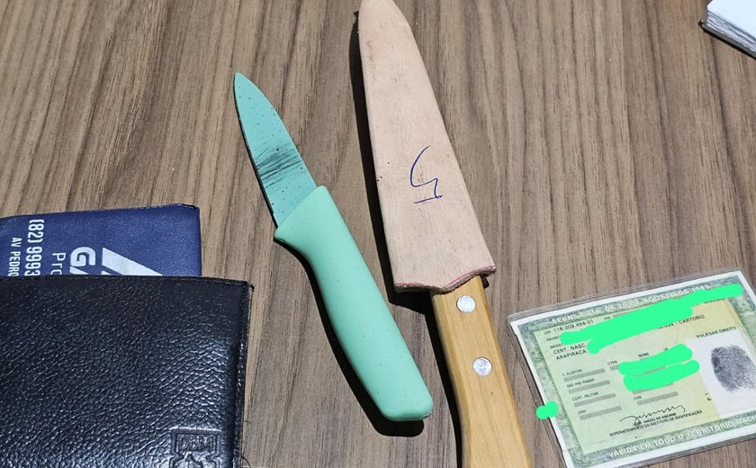 Homem descumpre medida protetiva e é preso pela PM ao ameaçar ex-companheira em Arapiraca