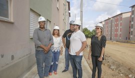 Secretário de Habitação acompanha andamento das obras de residenciais na Santa Amélia
