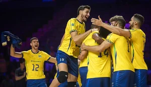 Seleção brasileira assume liderança da Liga das Nações de Vôlei