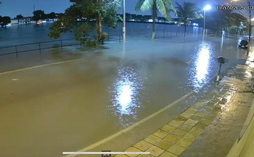 Chuva intensa ameaça litoral e zona da mata alagoana