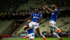 Cruzeiro derrota o Ceará no Castelão e dorme na vice-liderança