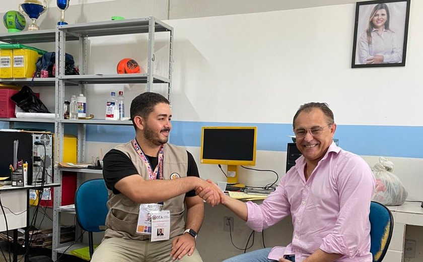 Observador da OEA entrevista juiz alagoano no município de Novo Lino