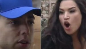 'A Fazenda 12': Lucas e Raissa voltam a discutir e se exaltam durante bate-boca