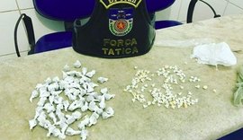Mulher é detida com crack e maconha no Benedito Bentes