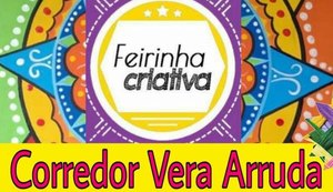 Feirinha Criativa volta nos dias 16 e 17 de outubro no Corredor Vera Arruda