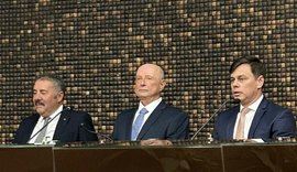 Vídeo: presidente e vice do TCE/AL participam da posse dos novos desembargadores do TRE/AL