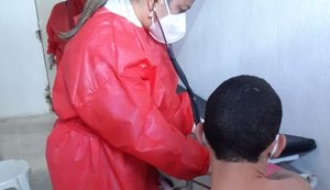 Reeducandos do Presídio Cyridião Durval apresentam quadro de saúde estável