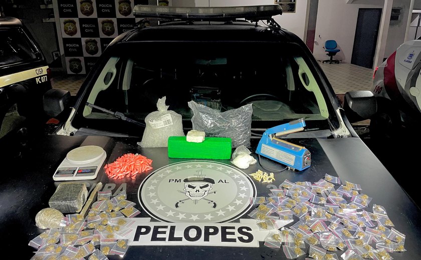 Em uma semana, PM/AL retira das ruas 31 armas de fogo e mais de 19 quilos de drogas
