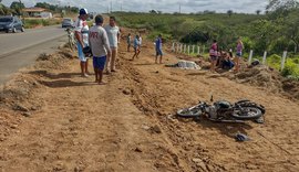 Motociclista perde controle da direção e morre em trecho da AL-115