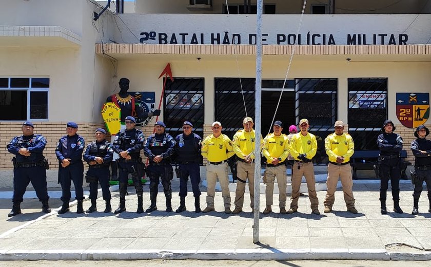 Polícia Militar realiza operação conjunta em União dos Palmares
