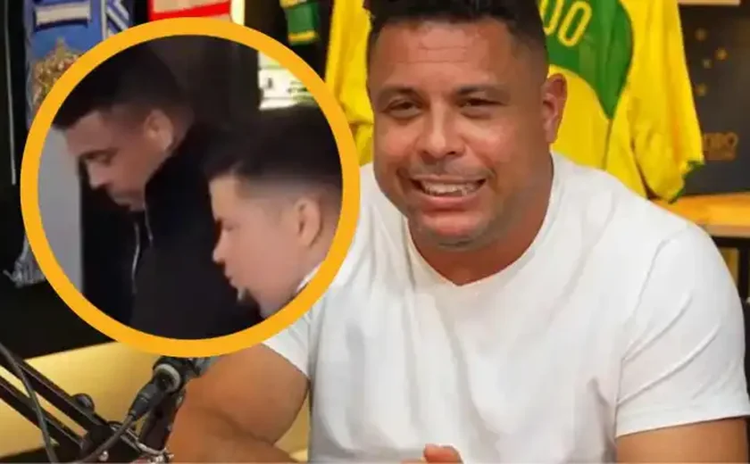 Ex-jogador Ronaldo Fenômeno é flagrado bêbado em vídeo quase caindo em restaurante