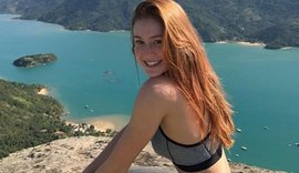 Marina Ruy Barbosa curte trilha com noivo e mostra look fitness