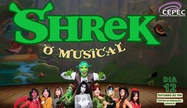 Centro de Pesquisas Cênicas traz o espetáculo ‘Shrek - O Musical’ neste domingo (12)