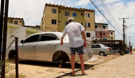 Ladrões roubam pneus de carros no Conjunto José Tenório em Maceió