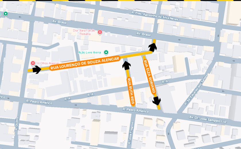 Novas alterações de sentido entram em vigor no bairro Poço no dia 11 de outubro