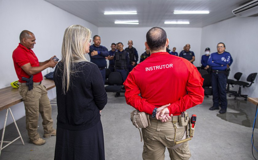 Guardas Municipais recebem treinamento operacional