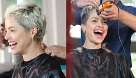 Agatha Moreira radicaliza visual e raspa a cabeça