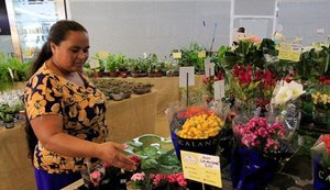 Feira itinerante reúne mais de 60 espécies de flores em Maceió