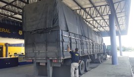 PRF apreende diversas mercadorias sem nota fiscal no Sertão de Alagoas