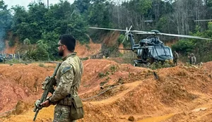 PF destrói minas subterrâneas de garimpo ilegal no Amazonas