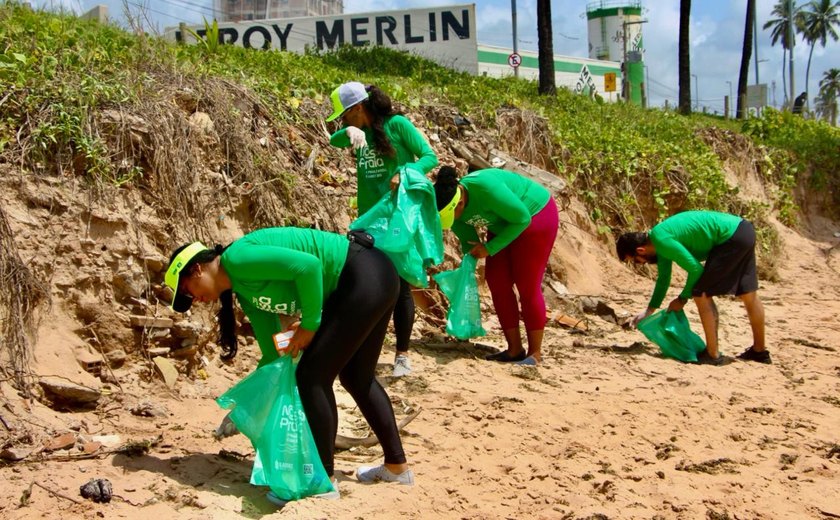 IMA promove mutirão de limpeza na praia de Jacarecica, neste domingo (15)