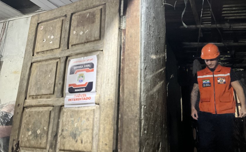 Número de ocorrências da Defesa Civil de Maceió caiu 34% de janeiro a abril