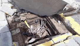 Mais de três mil metros de cabos são furtados em Maceió