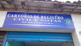 Cartório de Registro Civil e Notas de Branquinha funciona em novo endereço