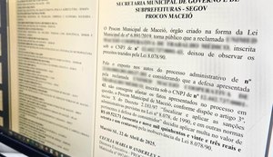 Procon Maceió multa planos de saúde em mais de R$ 390 mil