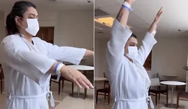 Preta Gil inicia fisioterapia após cirurgia de retirada de bolsa de ileostomia