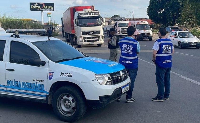 Secretaria da Fazenda intensifica fiscalização de mercadorias nos postos fiscais do Estado