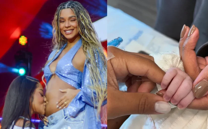 Nasce Zuri, primeira filha de Ludmilla e Brunna Gonçalves