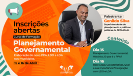 AMA abre inscrições para curso sobre Planejamento Governamental nos municípios