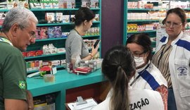 Vigilância Sanitária apreende 300 kg de produtos veterinários vencidos na parte alta de Maceió