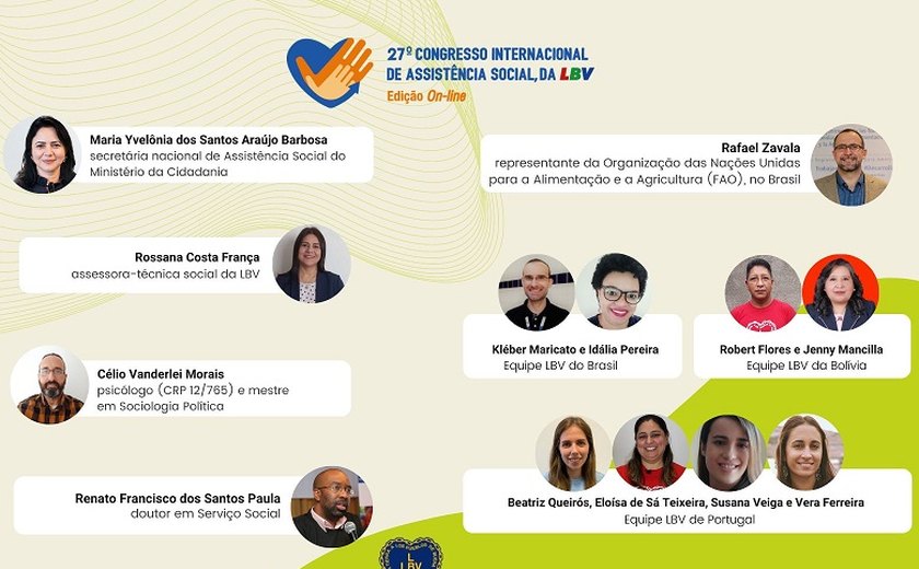 “As Organizações da Sociedade Civil de Assistência Social e a efetivação dos direitos socioassistenciais” é tema de congresso on-line