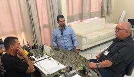 A pedido de Barbosa, comandantes da PM e bombeiros dão apoio a lojistas em Arapiraca